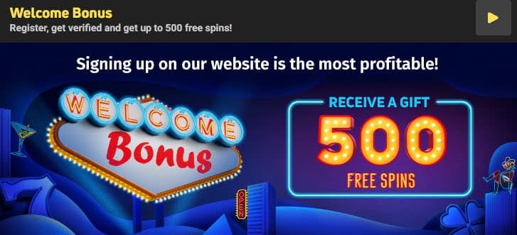 Crystalbet Casino bonus bienvenue