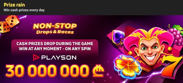 Crystalbet Casino Drops Races