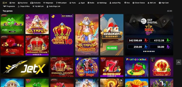 Crystalbet Casino machines à sous