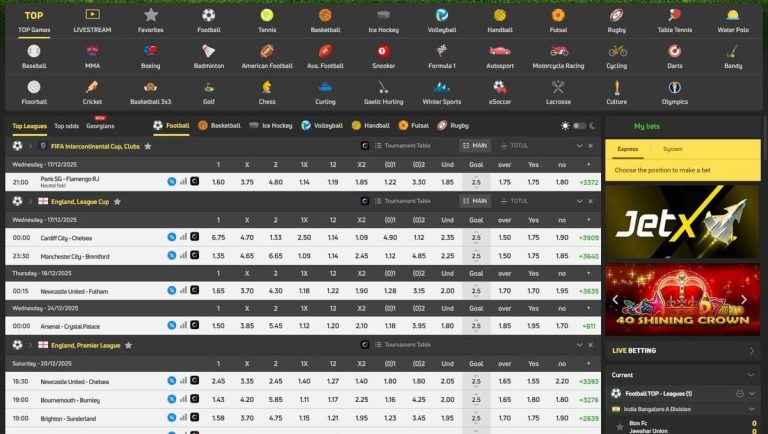 Crystalbet Casino paris sportifs